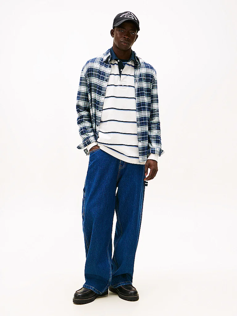 TOMMY JEANS Hemd  dunkelblau   L herren 7